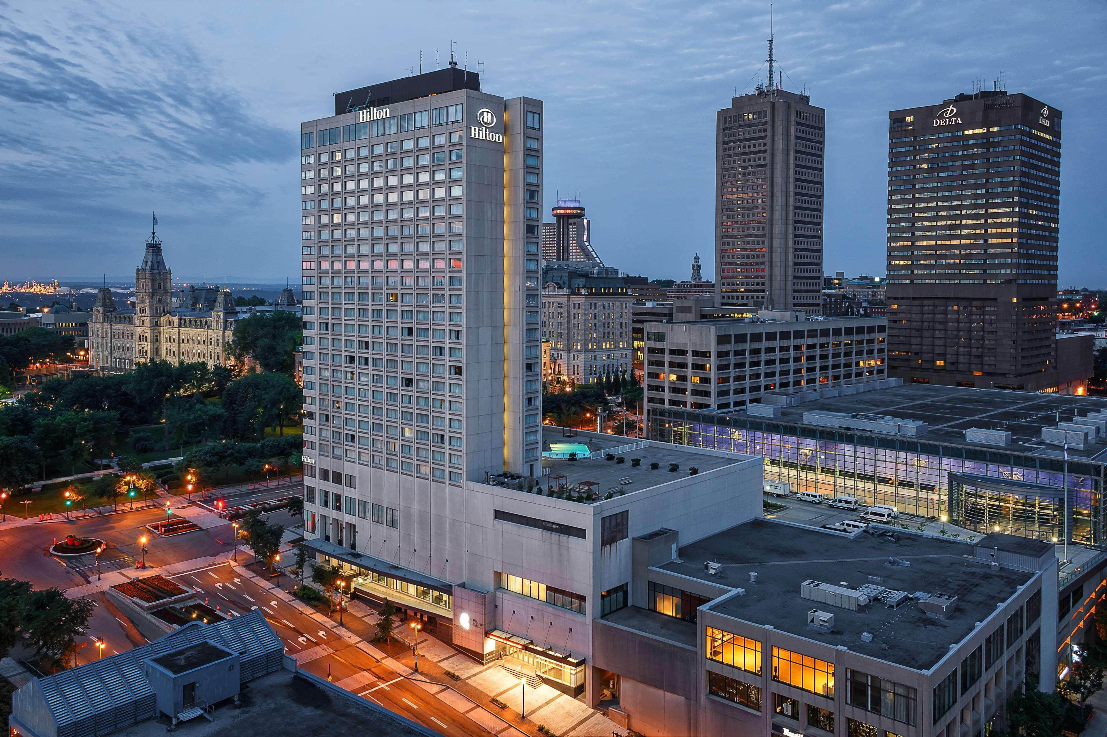 Hilton Québec Hotel Exterior foto
